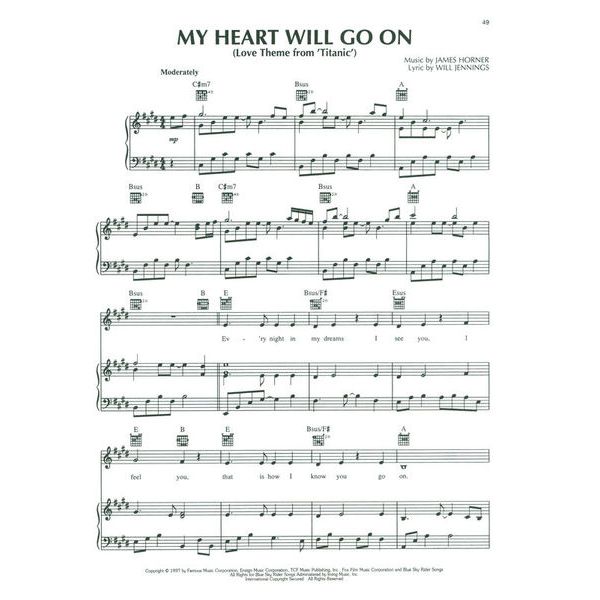 Hal Leonard Titanic