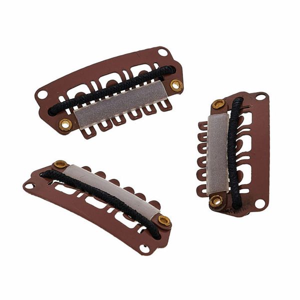 Hide-a-mic ClipZ Haar-Clip Lav.-Mik.braun