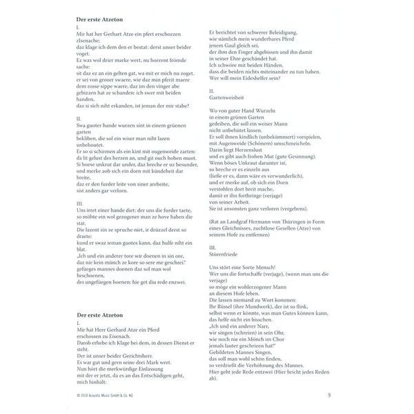 Fingerprint  Das mittelalterlicheLiederbuch