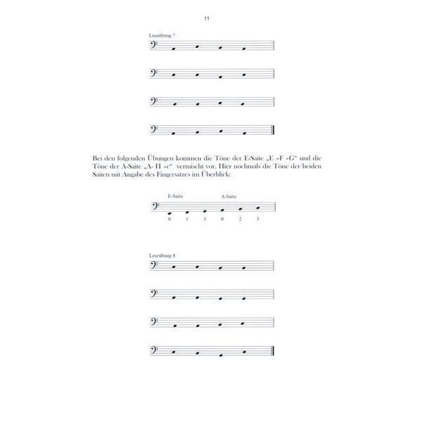 Basshaus Verlag Sightreading Bass