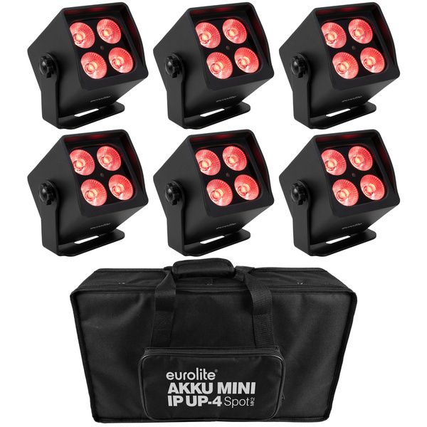 Eurolite Mini IP UP-4 QCL Sp MK2 Bundle
