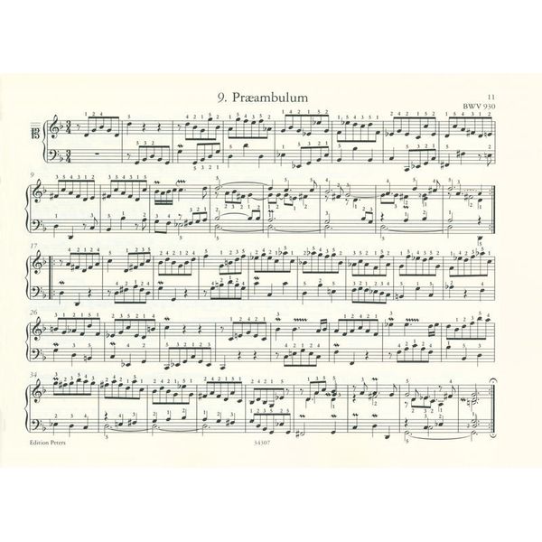 Edition Peters Clavier-Büchlein Wilhelm Fried