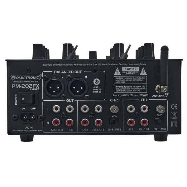 Omnitronic PM-202FX