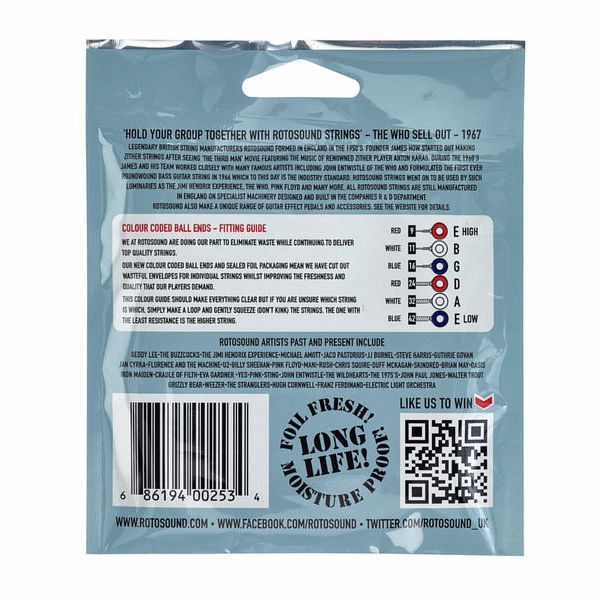 Rotosound BS9 British Steels