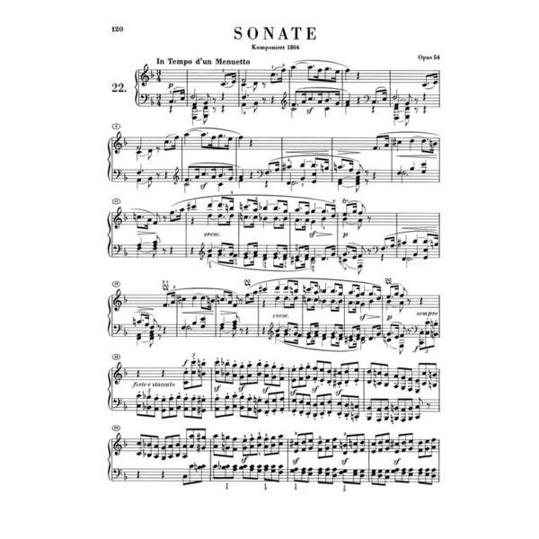 Henle Verlag Beethoven Klaviersonaten 2