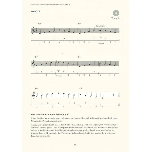 Schell Music Chromatische Mundharmonika