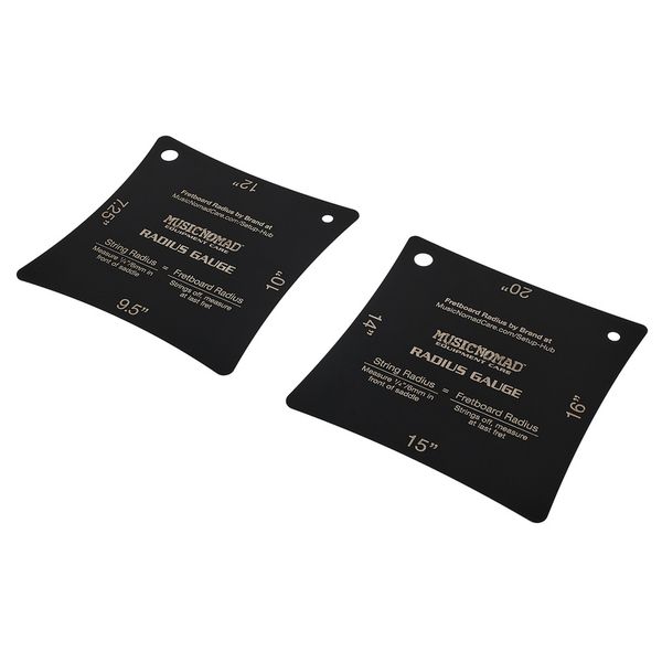 MusicNomad Precision Radius Gauge Set
