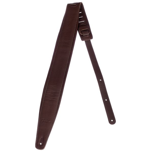 Fender 9cm Premium Leather Strap BRN