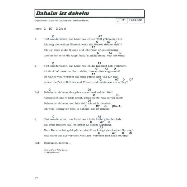 Musikverlag Hildner 140 deutsche Schlager 90