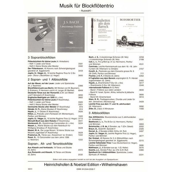 Heinrichshofen Verlag Aus Romantik und Klassik