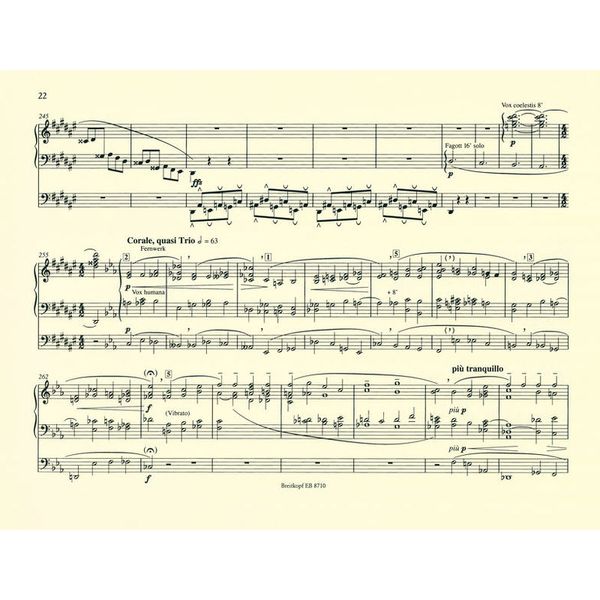 Breitkopf & Hrtel Karg-Elert Sinfonie for Orgel