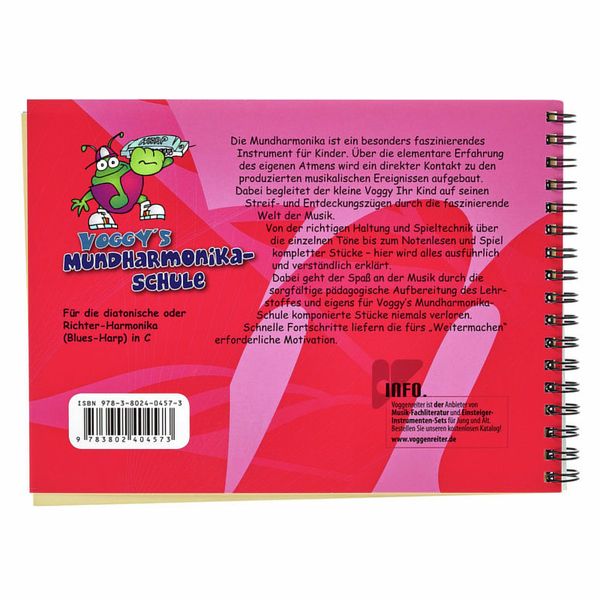 Voggenreiter  Voggy's Mundharmonikaschule