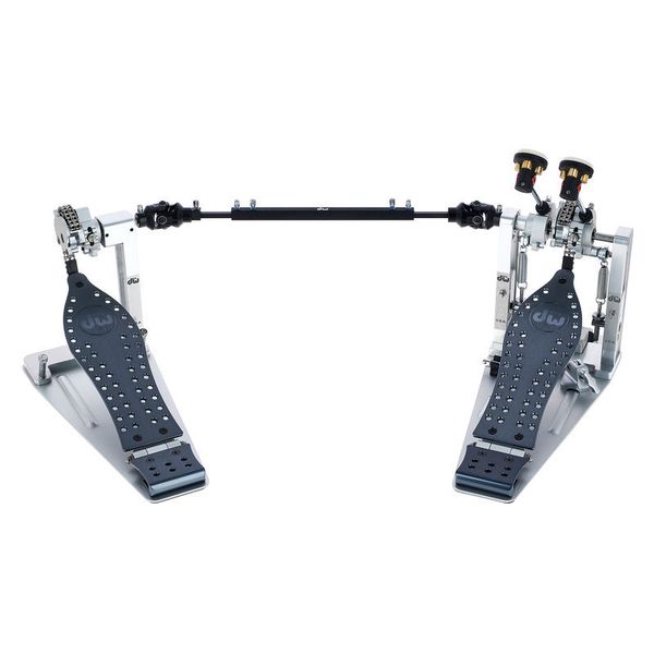 DW MCD Double Pedal Gun Metal