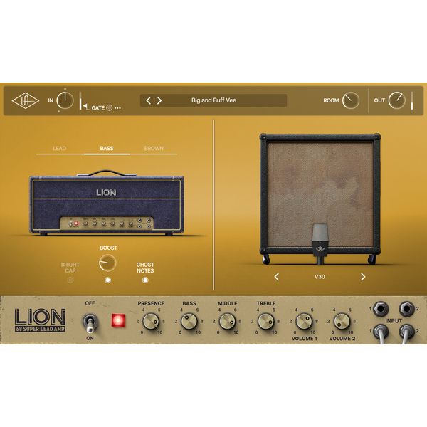 Universal Audio UAD Lion '68 Super Lead Amp