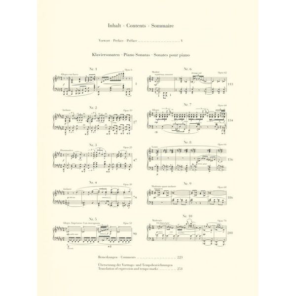 Henle Verlag Skrjabin Klaviersonaten