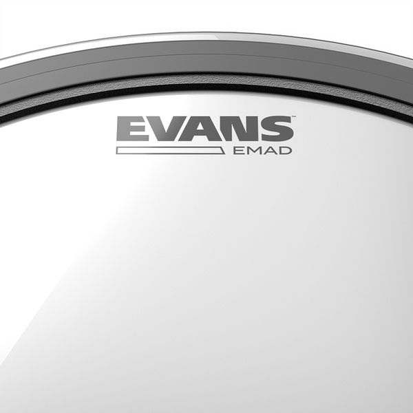 Evans 20" EMAD Clear Bass Drum