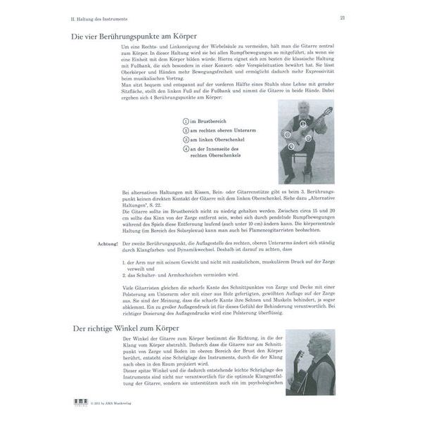 AMA Verlag Technik Moderne Konzertgitarre