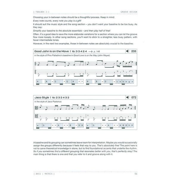 Alfred Music Publishing Bass Matrix English Version