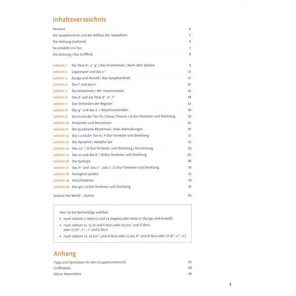 Schott Saxophonschule 1