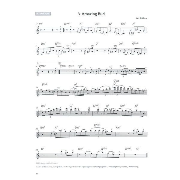 Advance Music Essence of Bebop Clarinet