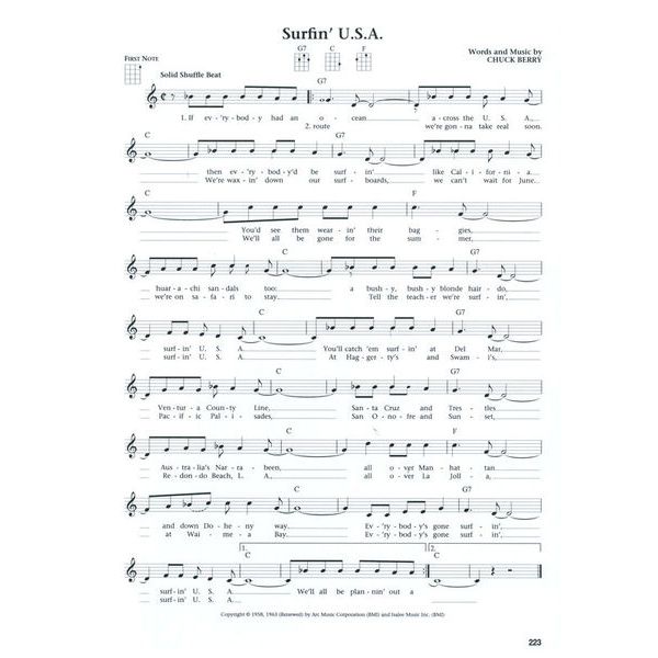 Hal Leonard The Daily Ukulele 365 Songs