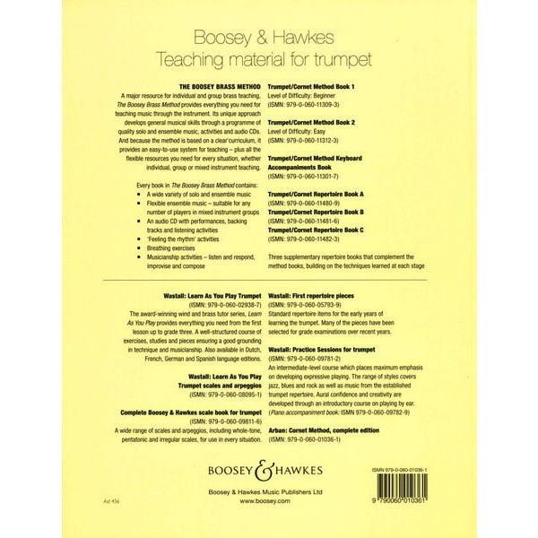Boosey & Hawkes Arban Cornet Method
