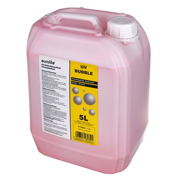 Eurolite UV Bubble Fluid 5l red