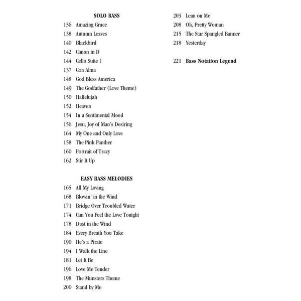 Hal Leonard The Ultimate Bass Songbook
