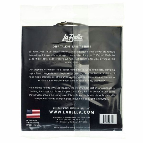 La Bella 760FS-TB Deep Talkin Bass