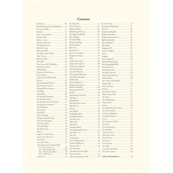 Ludwig Masters Publications America's N.A.R.D. Drum Solos