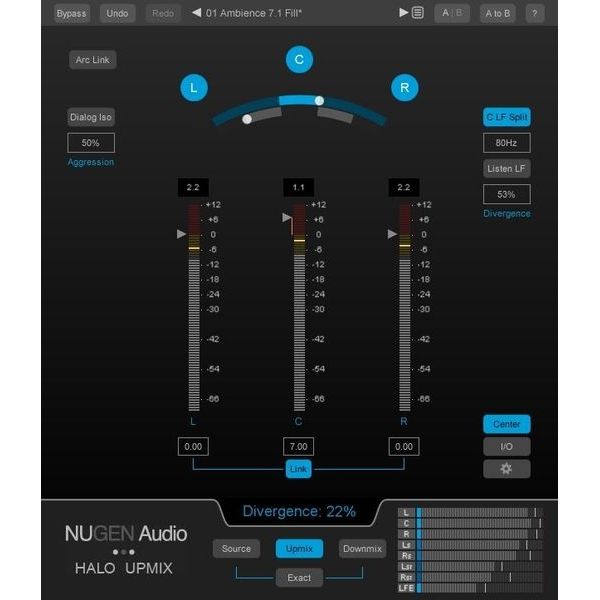 Nugen Audio Halo Upmix