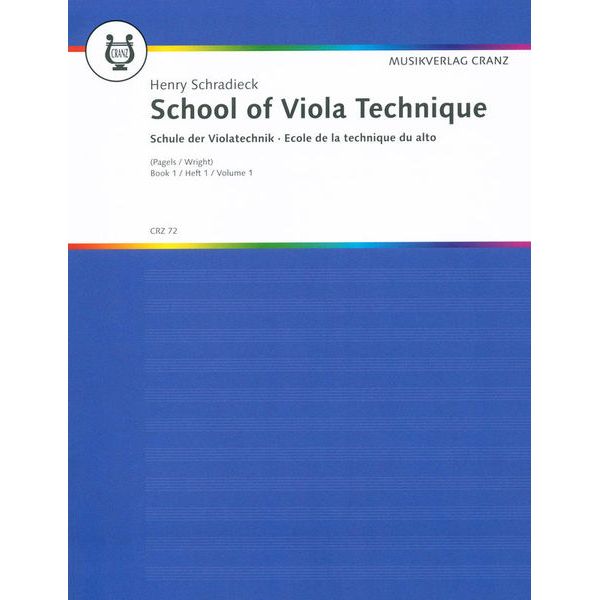 Musikverlag Cranz Schule der Violatechnik 1