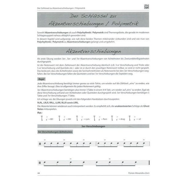 Alfred Music Publishing Drum Master Key