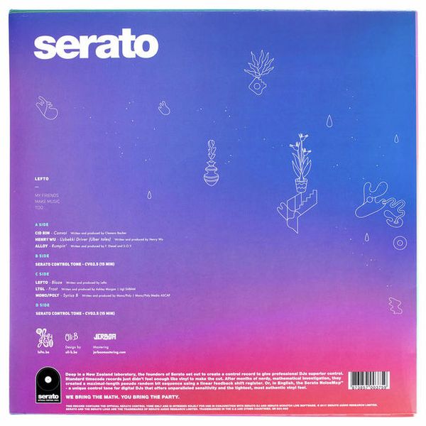 Serato 2x 12" Lefto