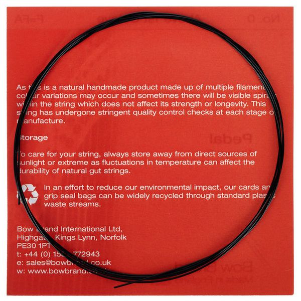 Bow Brand Pedal Natural Gut F No.0