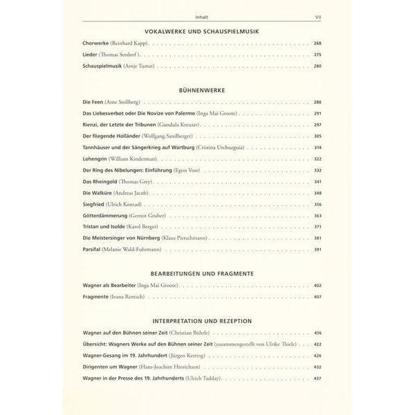 Brenreiter Wagner-Handbuch
