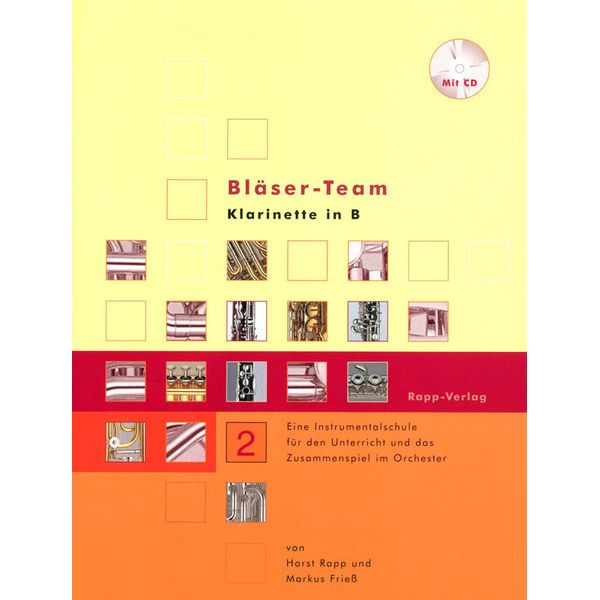 Horst Rapp Verlag Blser-Team 2 Clarinet