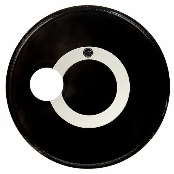 Aquarian 20" Regulator Black Bass Drum
