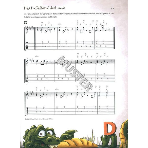 Schott Gitarre Lernen Zacky & Bob 1