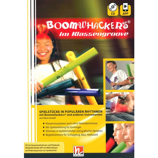 Helbling Verlag Boomwhackers im Klassengroove