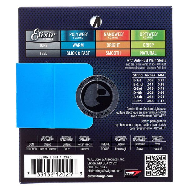 Elixir Polyweb 12025 Custom Light