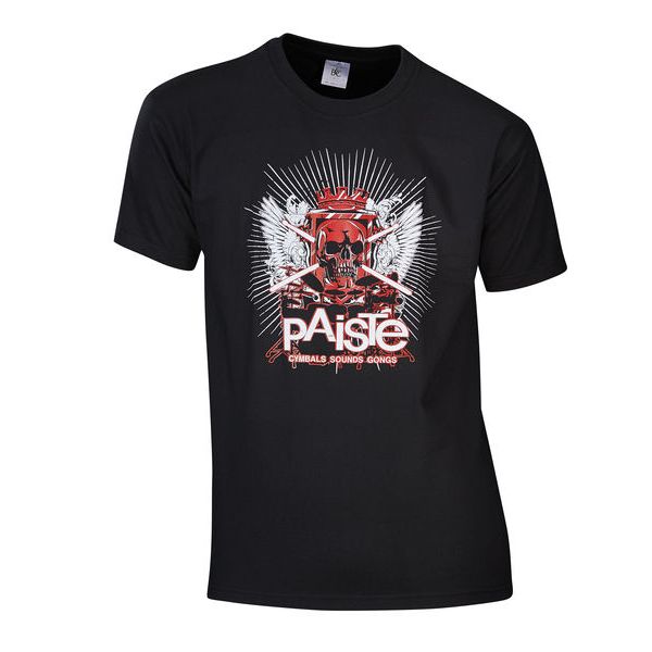 Paiste T-Shirt Skull L