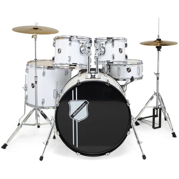 Millenium Focus 20 Drum Set White
