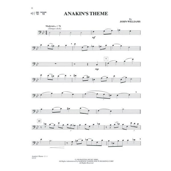 Alfred Music Publishing Star Wars Journey I-VI Trb.