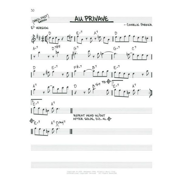 Hal Leonard Bebop Era Play-Along