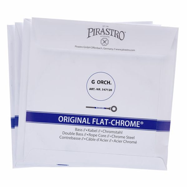 Pirastro Original Flat Chrome Bass