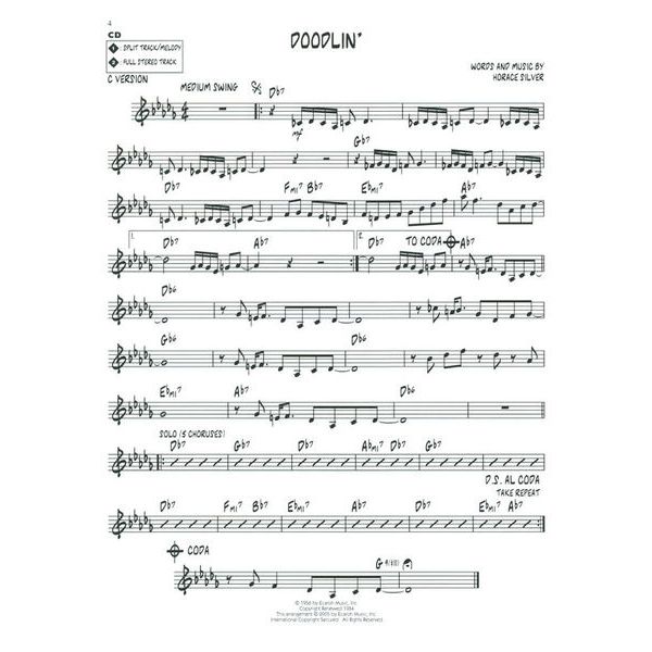 Hal Leonard Jazz Play-Along Horace Silver