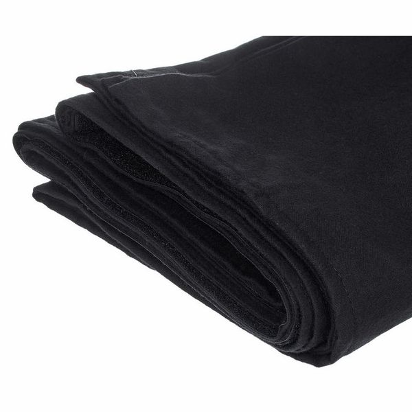 Stairville Skirt 160g/m 10.0x1.0m Bk