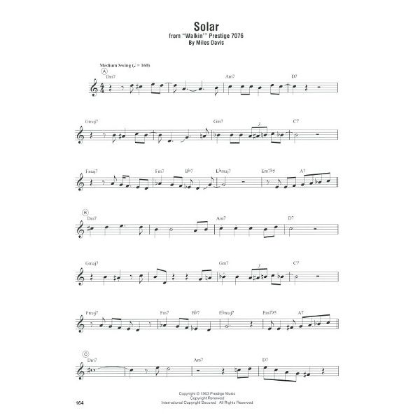 Hal Leonard Miles Davis Omnibook Bb