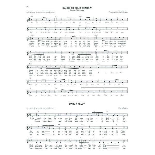 Hal Leonard Celtic Fake Book